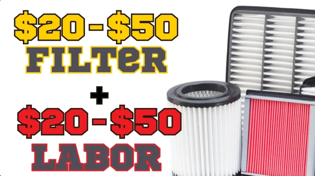 Car Air Filter Change Cost