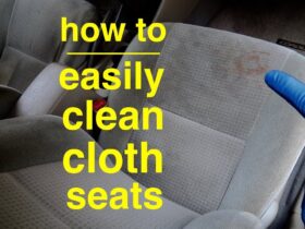 How to Deep Clean Car Seats at Home