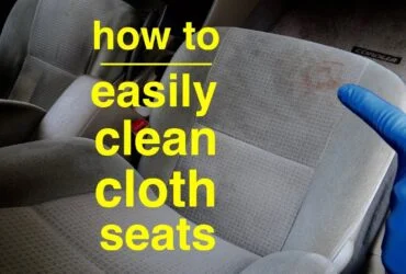 How to Deep Clean Car Seats at Home