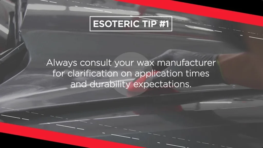 Car Waxing Tips