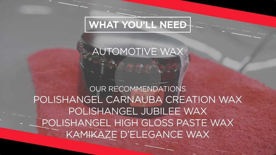 Car Waxing Tips